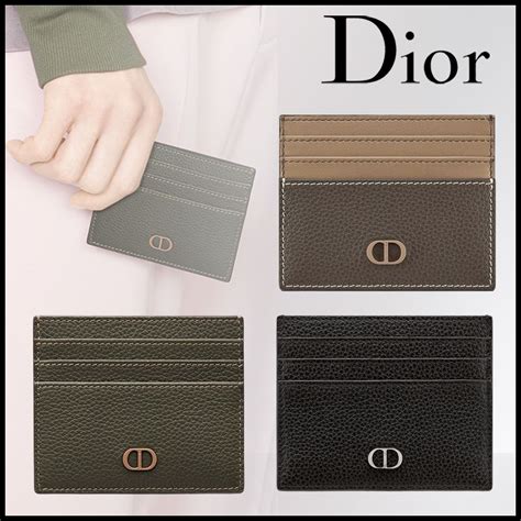 christian dior card holder 2022.